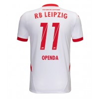 RB Leipzig Lois Openda #11 Fotballklær Hjemmedrakt 2024-25 Kortermet